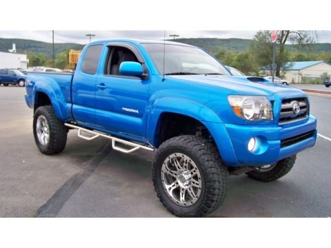Blue Tacoma Trd