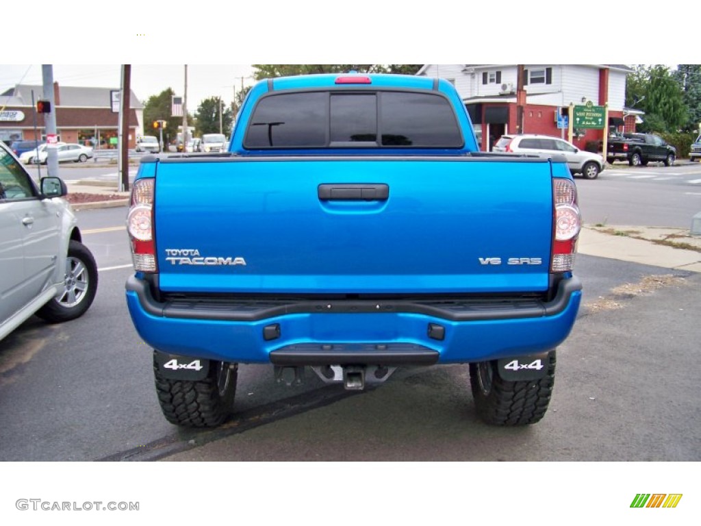 2010 Tacoma V6 SR5 TRD Sport Access Cab 4x4 - Speedway Blue / Graphite photo #4