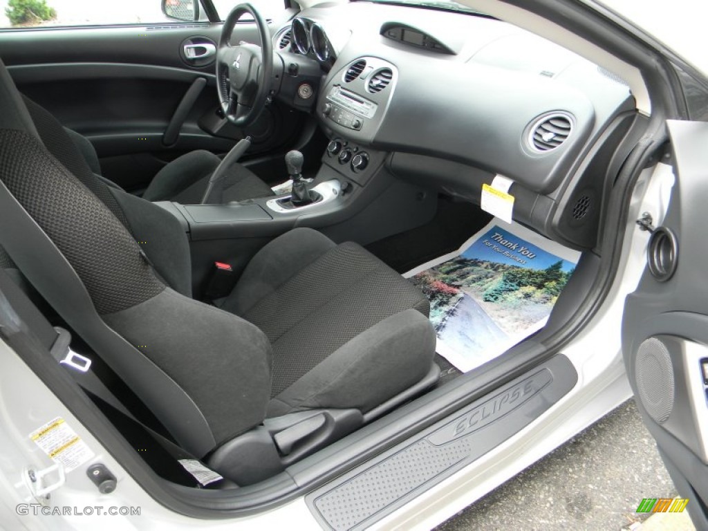 Dark Charcoal Interior 2008 Mitsubishi Eclipse GT Coupe Photo #54828304