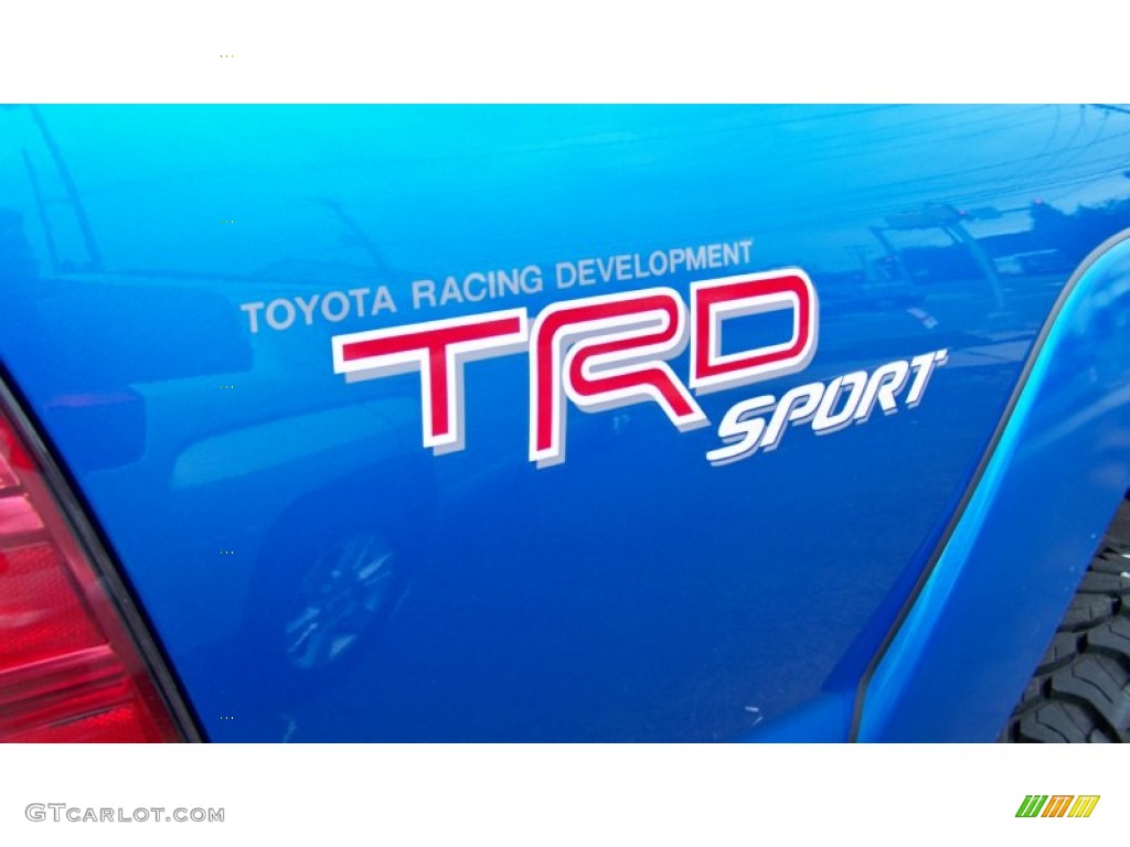 2010 Tacoma V6 SR5 TRD Sport Access Cab 4x4 - Speedway Blue / Graphite photo #13