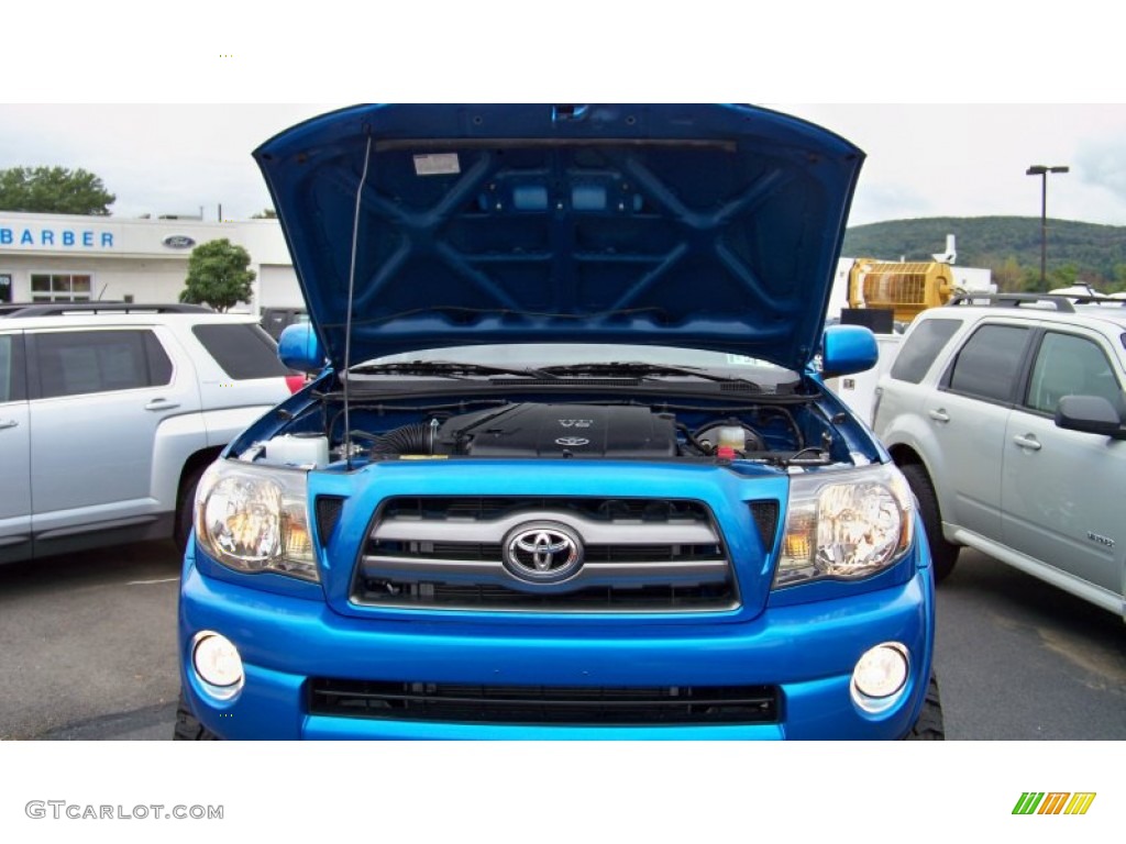 2010 Tacoma V6 SR5 TRD Sport Access Cab 4x4 - Speedway Blue / Graphite photo #18