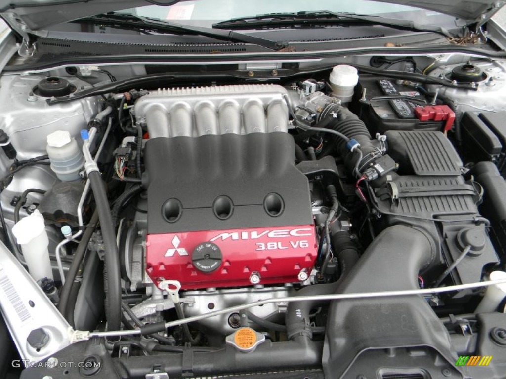 2008 Mitsubishi Eclipse Spyder GT 3.8 Liter SOHC 24 Valve MIVEC V6 Engine Photo #54828394