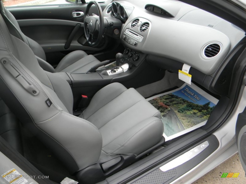 Medium Gray Interior 2008 Mitsubishi Eclipse Spyder GT Photo #54828487