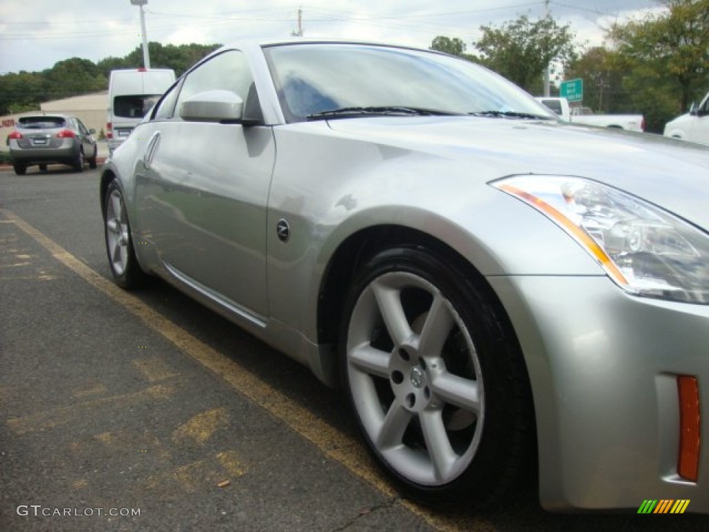 2003 350Z Touring Coupe - Chrome Silver / Frost photo #6