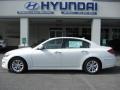 White Satin Pearl - Genesis 3.8 Sedan Photo No. 1