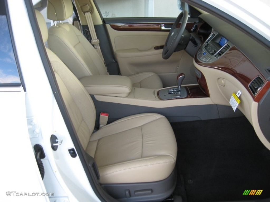 Cashmere Interior 2012 Hyundai Genesis 3.8 Sedan Photo #54829159
