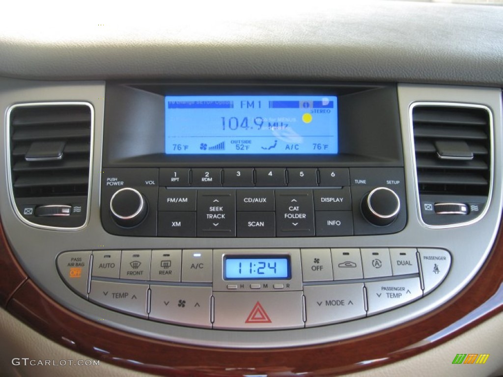 2012 Hyundai Genesis 3.8 Sedan Controls Photo #54829201