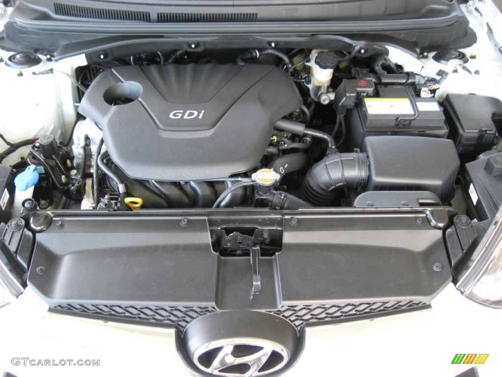 2012 Hyundai Veloster Standard Veloster Model 1.6 Liter GDI DOHC 16-Valve Dual-CVVT 4 Cylinder Engine Photo #54829312