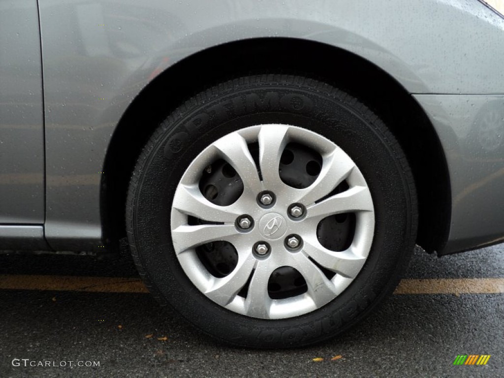 2010 Elantra GLS - Carbon Gray Mist / Gray photo #17