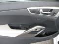 Gray 2012 Hyundai Veloster Standard Veloster Model Door Panel