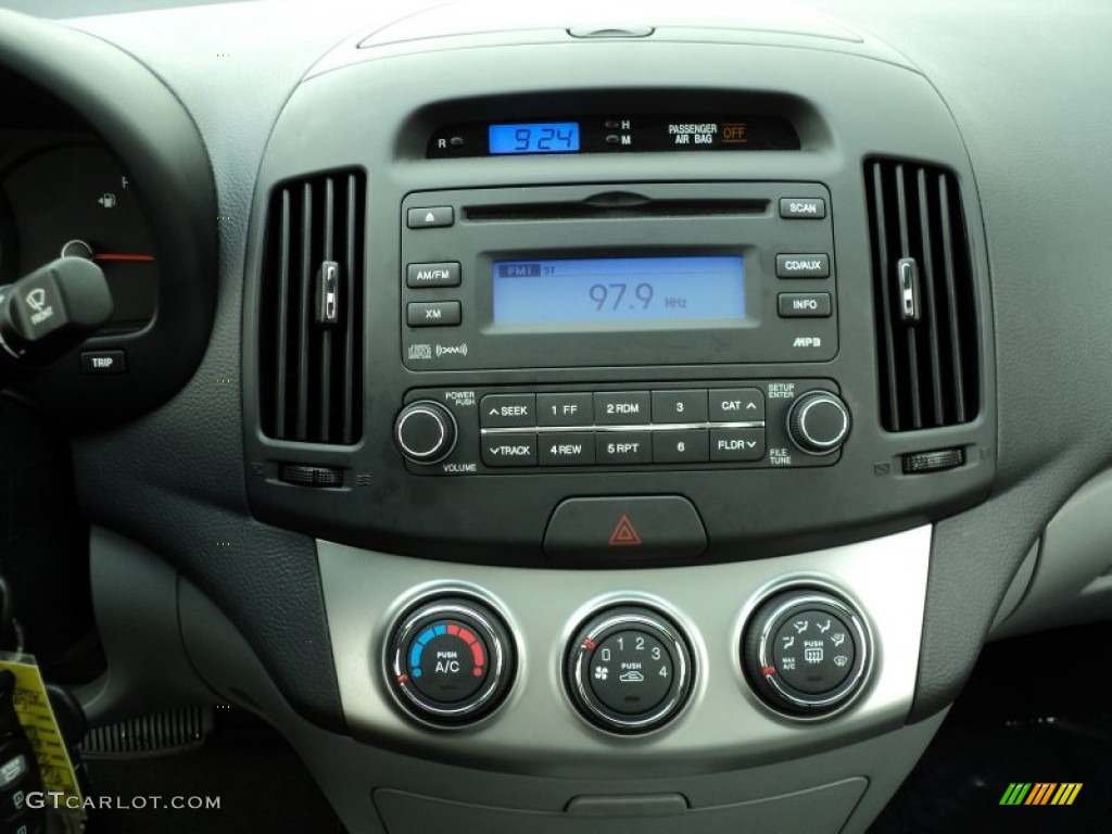 2010 Elantra GLS - Carbon Gray Mist / Gray photo #37