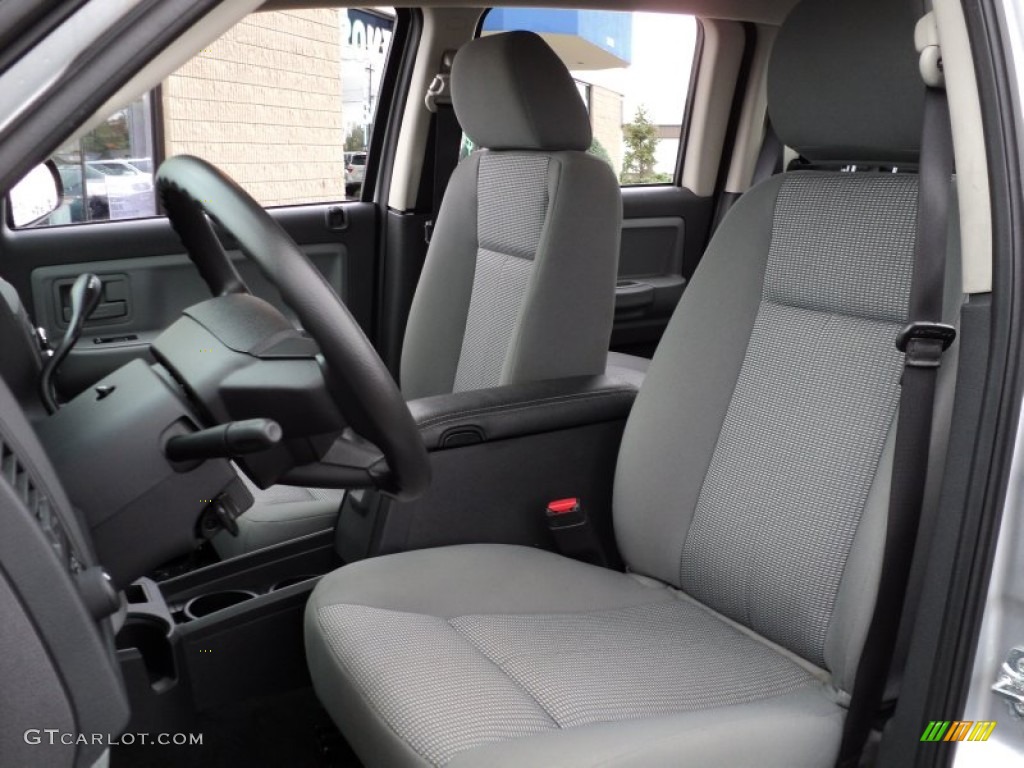 Dark Slate Gray/Medium Slate Gray Interior 2011 Dodge Dakota Big Horn Crew Cab 4x4 Photo #54829735