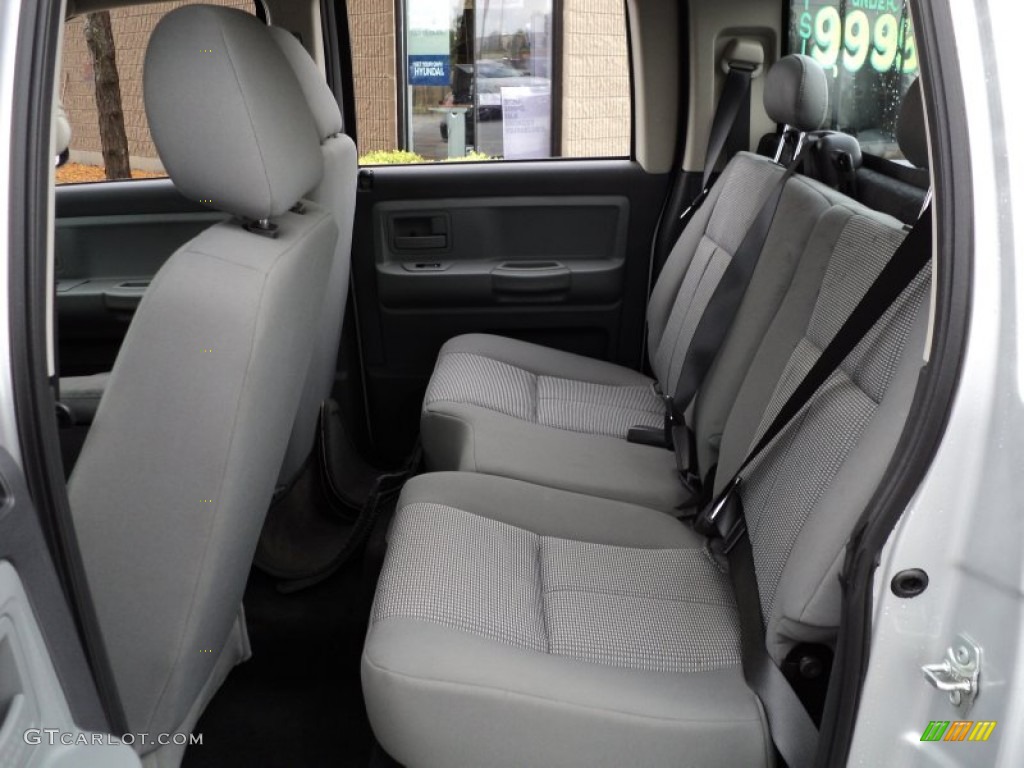 Dark Slate Gray/Medium Slate Gray Interior 2011 Dodge Dakota Big Horn Crew Cab 4x4 Photo #54829741