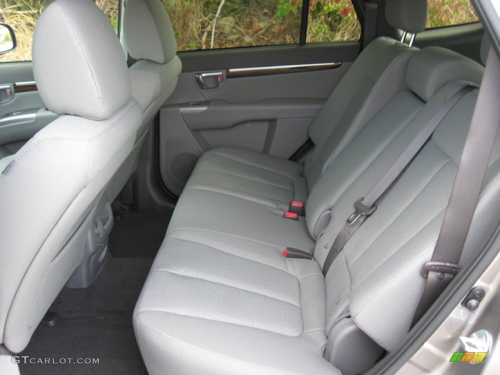 Gray Interior 2012 Hyundai Santa Fe GLS AWD Photo #54830119