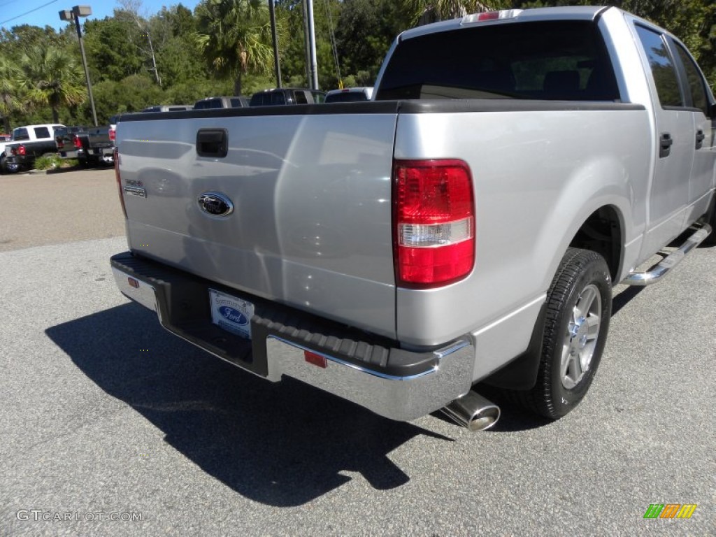 2006 F150 XLT SuperCrew - Silver Metallic / Medium/Dark Flint photo #13