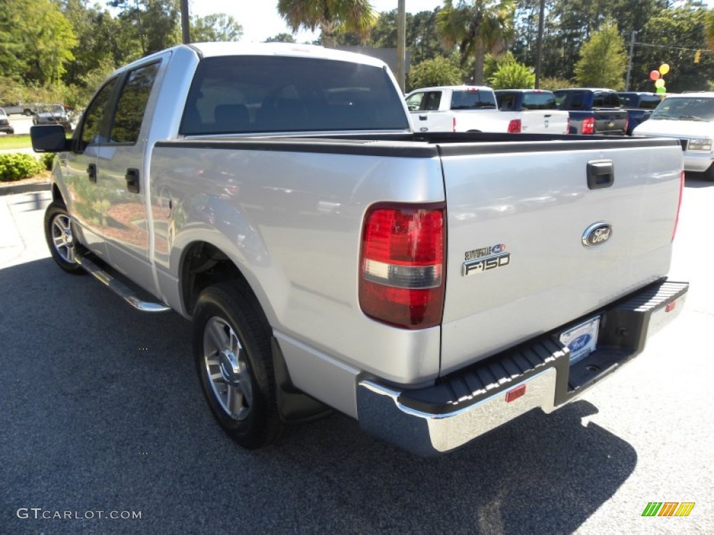 2006 F150 XLT SuperCrew - Silver Metallic / Medium/Dark Flint photo #15