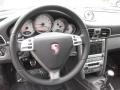 Black 2008 Porsche 911 Carrera 4S Coupe Steering Wheel