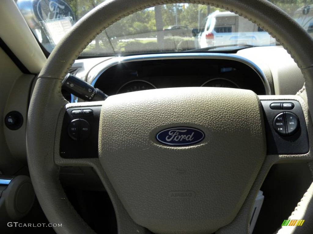 2010 Explorer XLT - Dark Copper Metallic / Camel photo #23