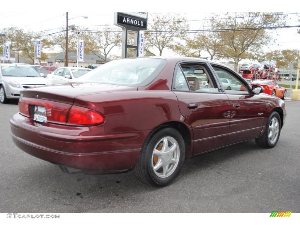 2001 Regal LS - Bordeaux Red Pearl / Taupe photo #6