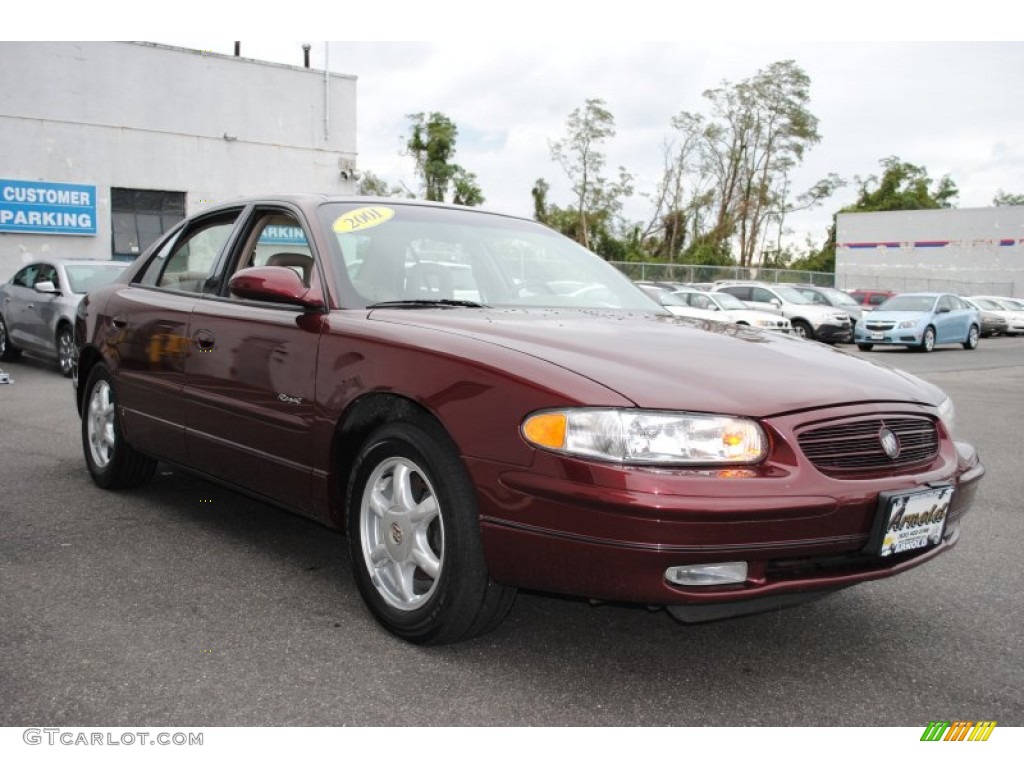 2001 Regal LS - Bordeaux Red Pearl / Taupe photo #7