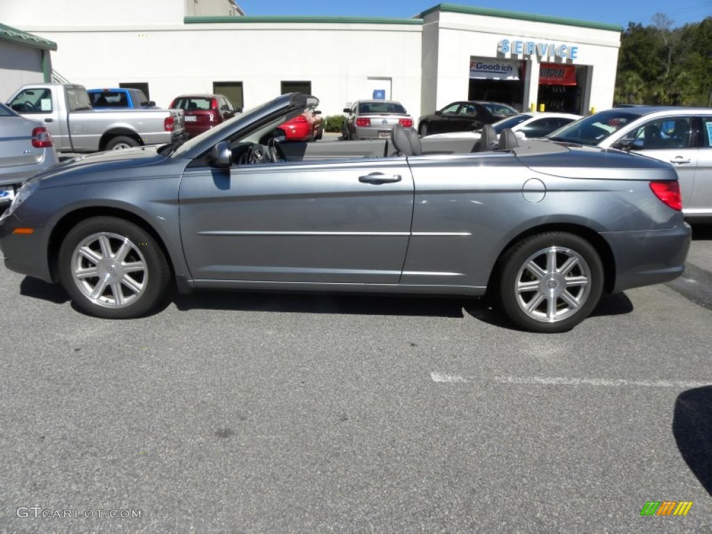 Silver Steel Metallic 2008 Chrysler Sebring Touring Convertible Exterior Photo #54832324