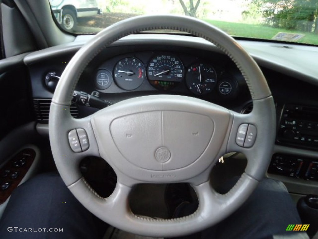2004 Buick Regal LS Medium Gray Steering Wheel Photo #54833371