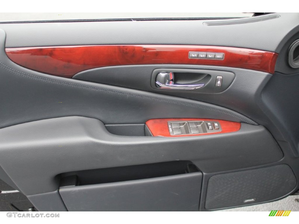 2011 Lexus LS 460 AWD Black Door Panel Photo #54833393