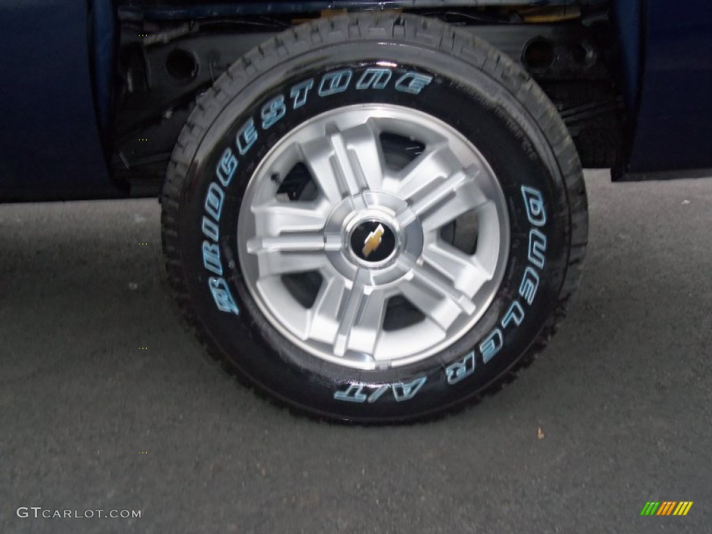 2011 Silverado 1500 LT Extended Cab 4x4 - Imperial Blue Metallic / Ebony photo #11