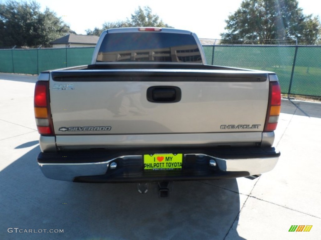 2000 Silverado 1500 LT Extended Cab - Light Pewter Metallic / Medium Gray photo #4