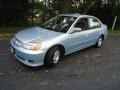 2003 Opal Silver Blue Metallic Honda Civic Hybrid Sedan  photo #3