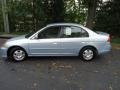 2003 Opal Silver Blue Metallic Honda Civic Hybrid Sedan  photo #4