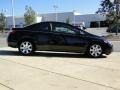 2007 Nighthawk Black Pearl Honda Civic LX Coupe  photo #4