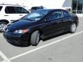 2007 Nighthawk Black Pearl Honda Civic LX Coupe  photo #33