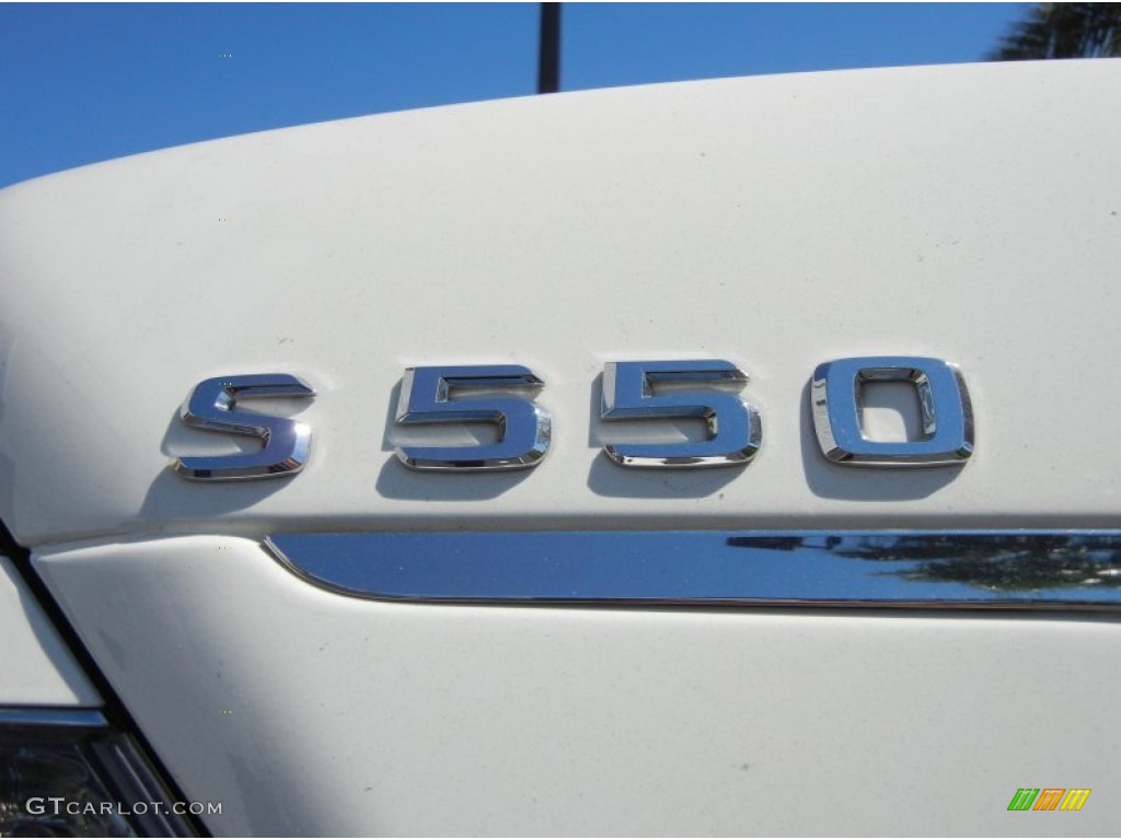 2007 S 550 Sedan - Arctic White / Grey/Dark Grey photo #9