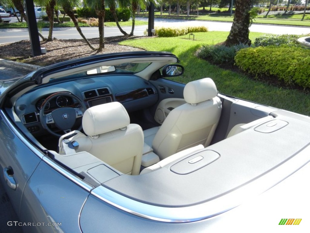 Ivory/Slate Interior 2007 Jaguar XK XK8 Convertible Photo #54836545
