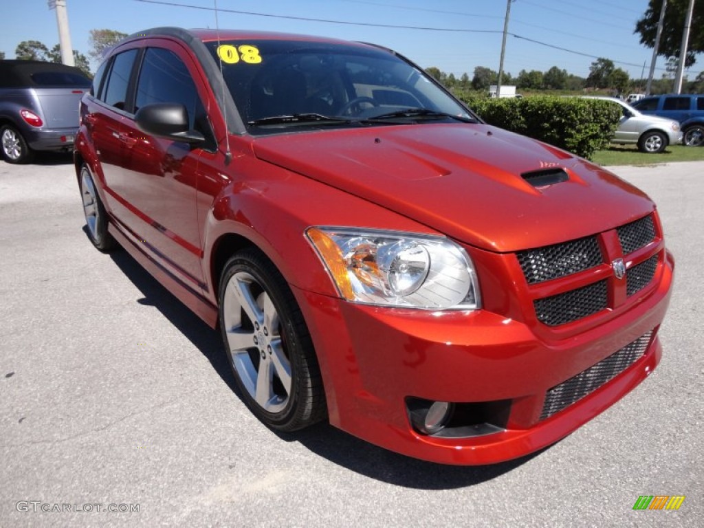 Sunburst Orange Pearl 2008 Dodge Caliber SRT4 Exterior Photo #54836560