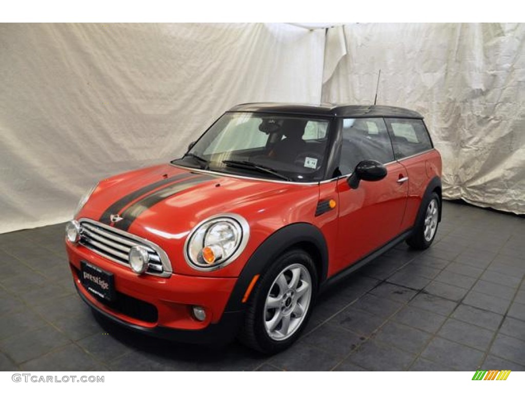 2008 Cooper Clubman - Chili Red / Red/Carbon Black photo #1