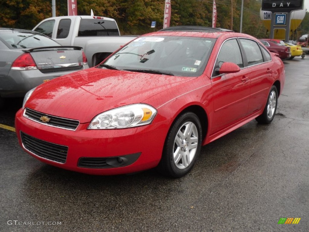 2011 Impala LT - Victory Red / Ebony photo #2