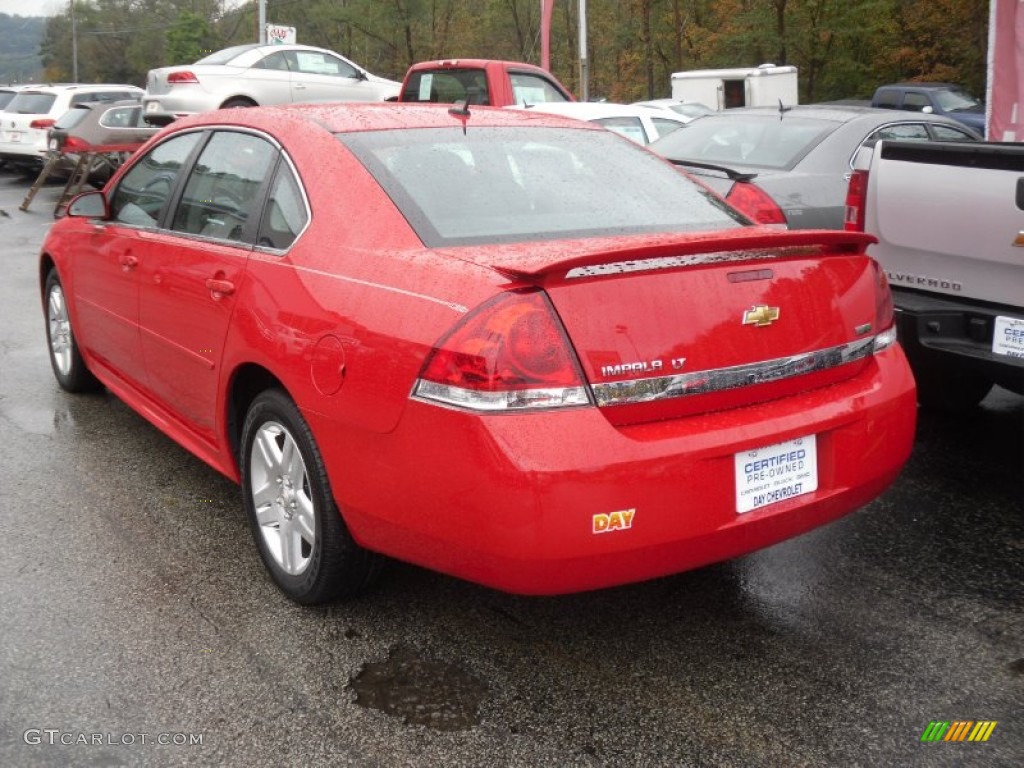 2011 Impala LT - Victory Red / Ebony photo #3