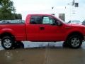 2011 Race Red Ford F150 XLT SuperCab 4x4  photo #4