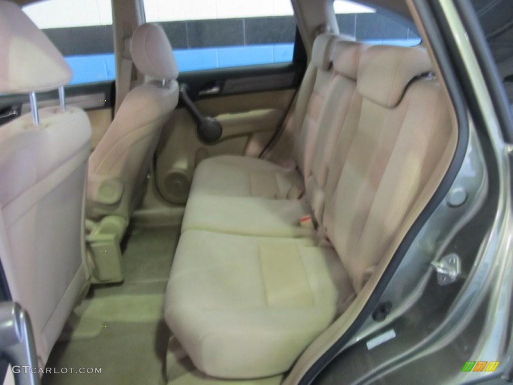 2009 CR-V LX 4WD - Green Tea Metallic / Ivory photo #9