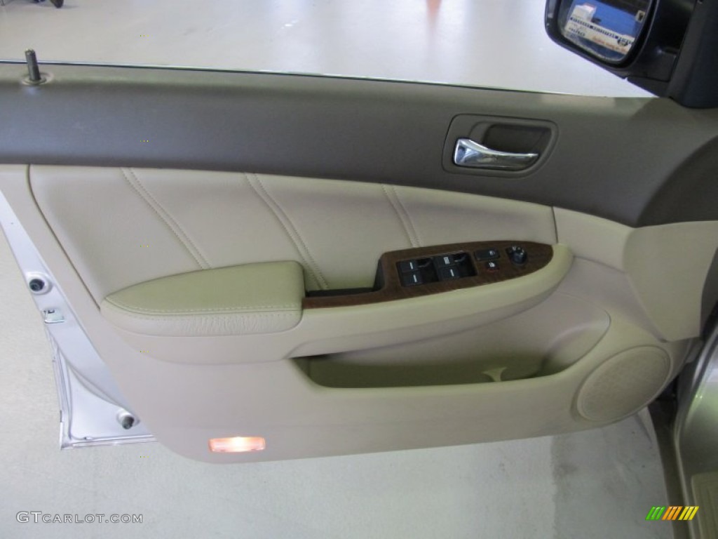 2006 Accord EX-L Sedan - Desert Mist Metallic / Ivory photo #7