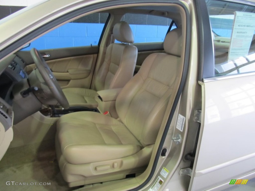 2006 Accord EX-L Sedan - Desert Mist Metallic / Ivory photo #8