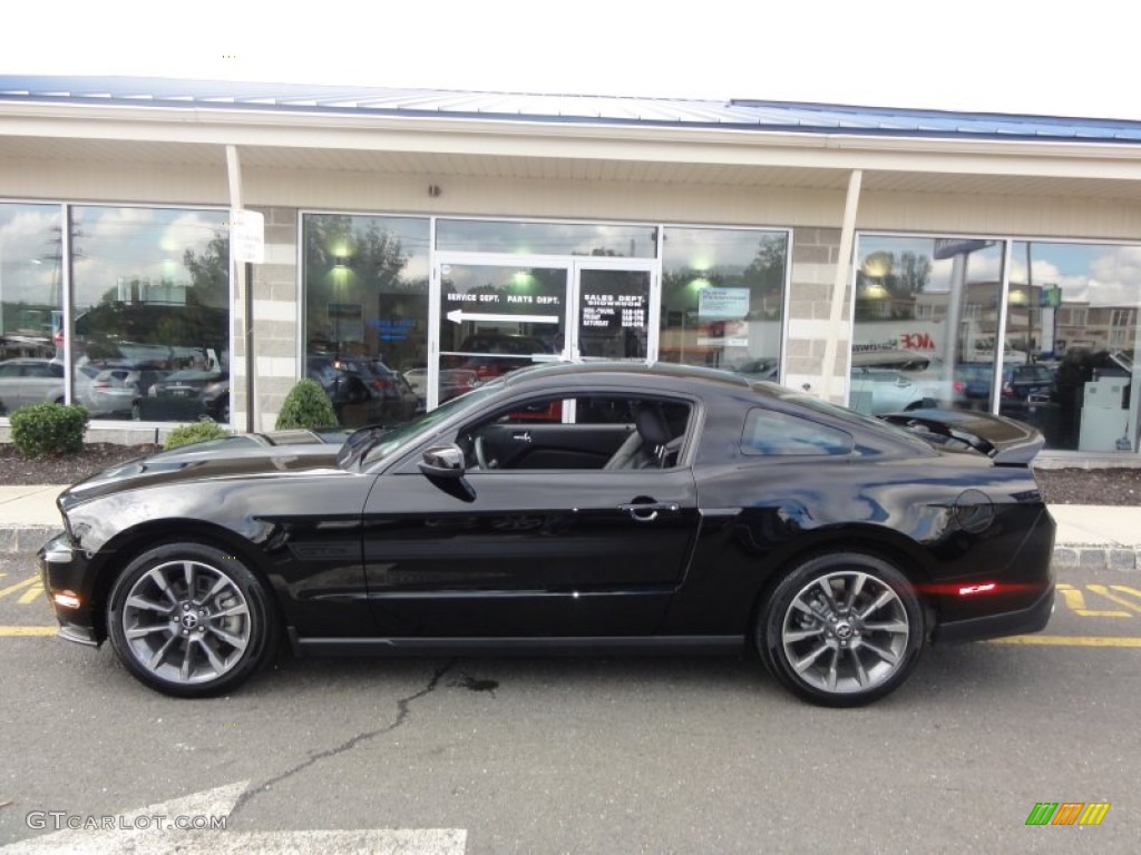 2011 Mustang GT/CS California Special Coupe - Ebony Black / Charcoal Black photo #4