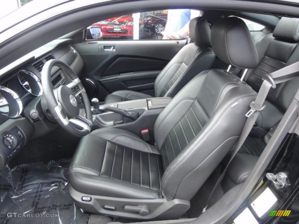 Charcoal Black Interior 2011 Ford Mustang GT/CS California Special Coupe Photo #54838858