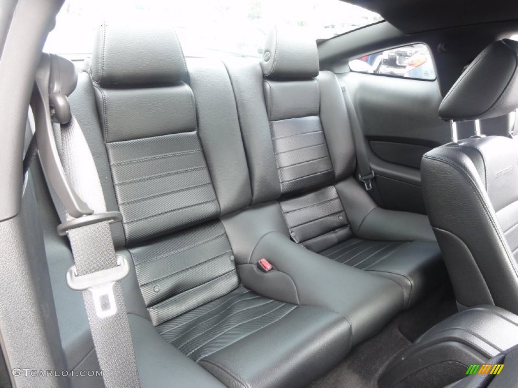 Charcoal Black Interior 2011 Ford Mustang GT/CS California Special Coupe Photo #54838894