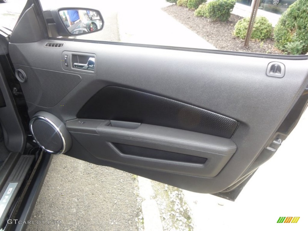 2011 Mustang GT/CS California Special Coupe - Ebony Black / Charcoal Black photo #20