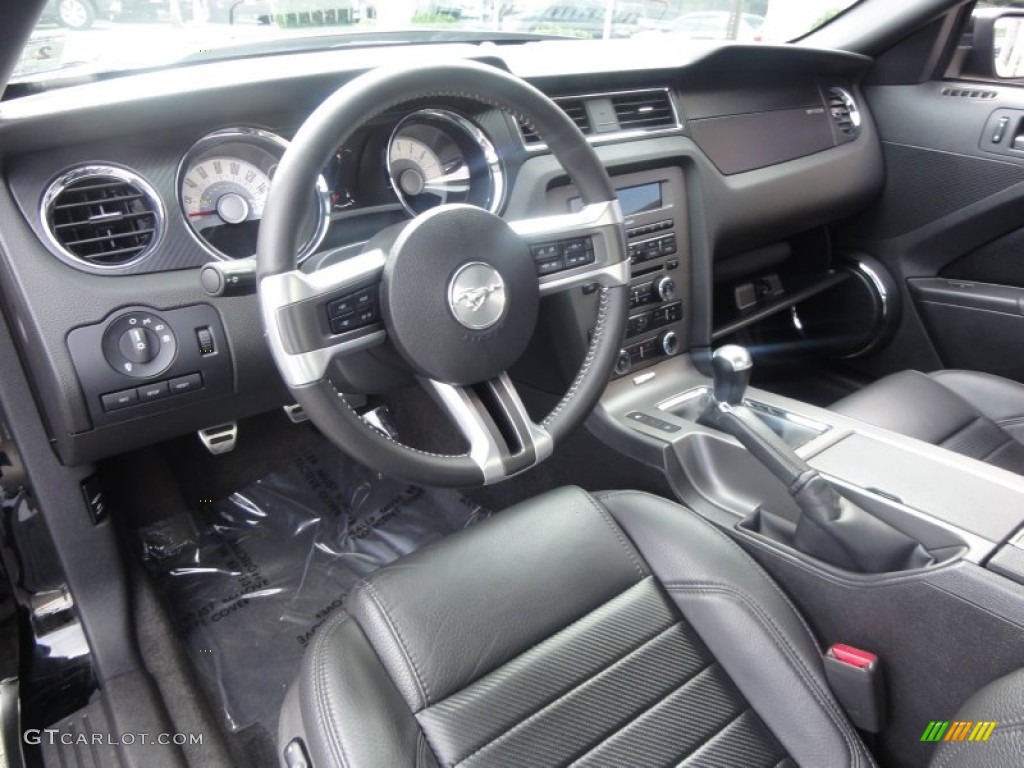 Charcoal Black Interior 2011 Ford Mustang GT/CS California Special Coupe Photo #54838912