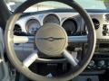 Pastel Slate Gray 2006 Chrysler PT Cruiser GT Convertible Steering Wheel
