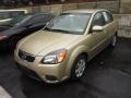 2010 Cashmere Beige Kia Rio LX Sedan  photo #3